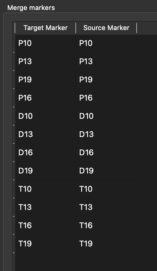 Merge Zinc data user interface