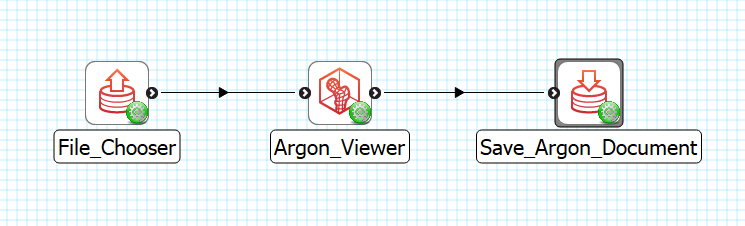 Save Argon Document workflow connections.
